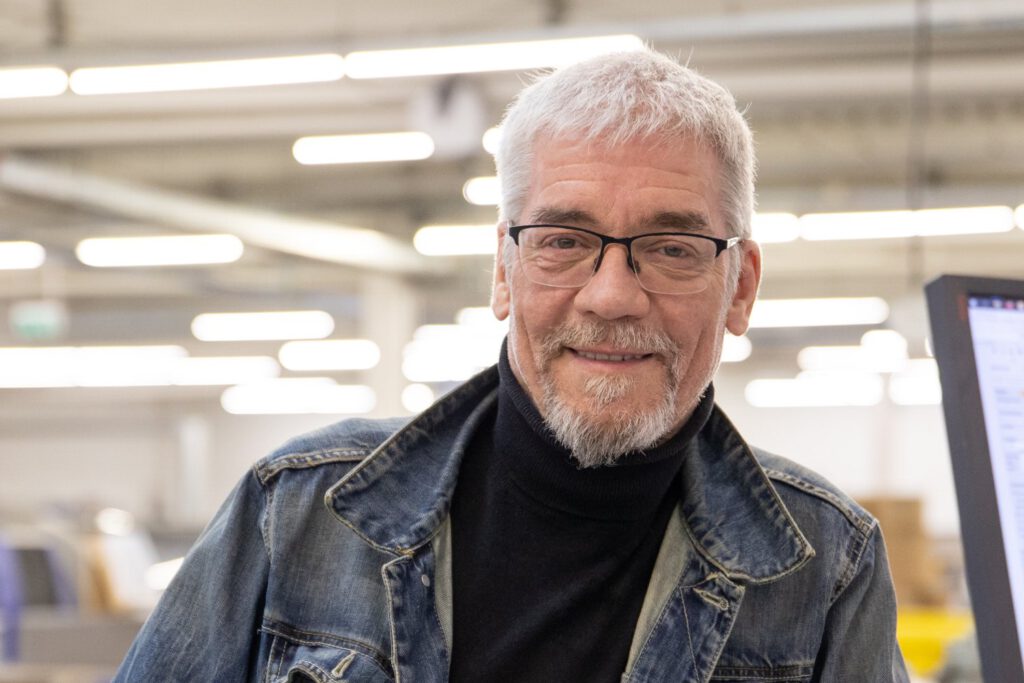 Portraitfoto Künstler Jörg Düsterwald